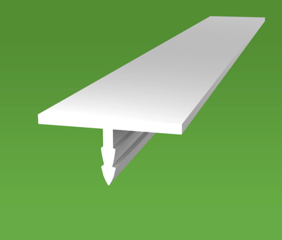 White T Barbs Rigid Flat Top White T Barbs Rigid Flat Top