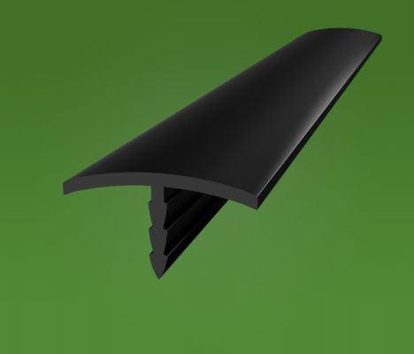 Black T Barbs Convex Top Black T Barbs Convex Top