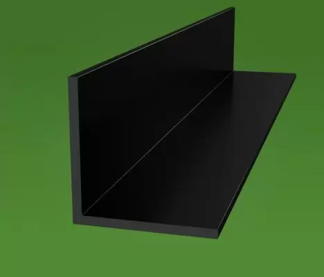 Black Plastic Corner Trim