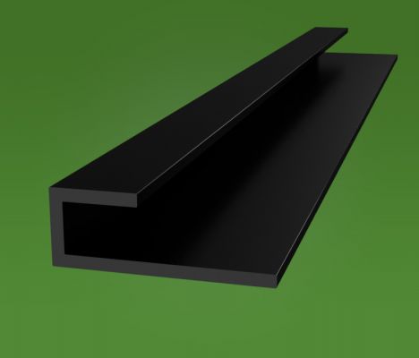 Black Plastic Capping