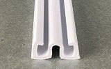 white plastic extrusion co-extrusion example