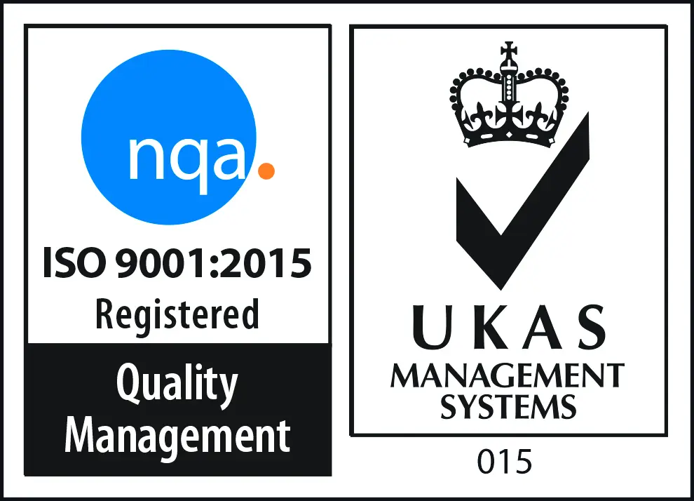 We're proud that our ISO 9001:2015 standards have been re-certified. 